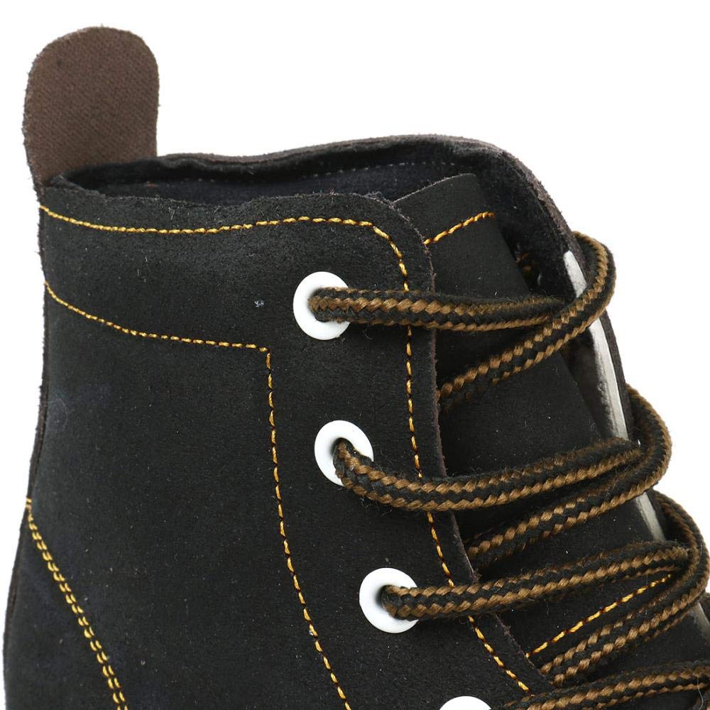 XUDREZ Cowhide Roller Skates for Women and Men High-Top Shoes Double-Row Design Adjustable Classic enhanced Roller Skates (Black 11)