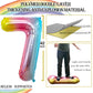 Goer Number 27 Balloons For 27Th Birthday Party Decorations,42 Inch Jumbo Foil Helium 72 Balloons For 72Nd Birthday Party Decoration (Rainbow)