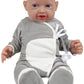 Vollence 10'' Full Silicone Baby Dolls Realistic, Not Vinyl Dolls, Real Lifelike Realistic Newborn Silicone Baby Doll For Child