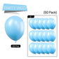 Partywoo Light Blue Balloons, 50 Pcs 5 Inch Matte Blue Balloons, Blue Balloons For Balloon Garland Or Balloon Arch As Party Decorations, Birthday Decorations, Boy Baby Shower Decorations, Blue-Y4