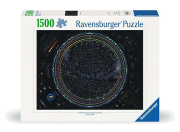 Ravensburger - Map of The Universe - 1500 Piece Jigsaw Puzzle - Stunning  Vivid Imagery of Our Galaxy - Colorful Detail of Galaxies  Stars & More - Ideal Gift - Frameable Art - Puzzles for mature-themeds