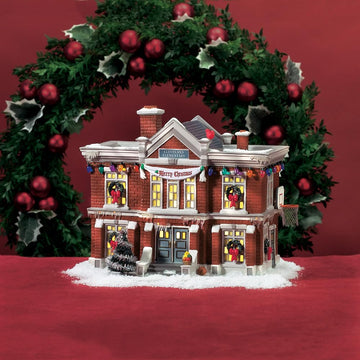 Department 56 Christmas Story Village Cleveland Elementary School