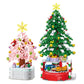 Yujhitp Christmas Tree Building Set, Christmas Tree Building Bricks Set For 6+ Year Old Kids, Xmas Tree Gift Toy For Boys & Girl