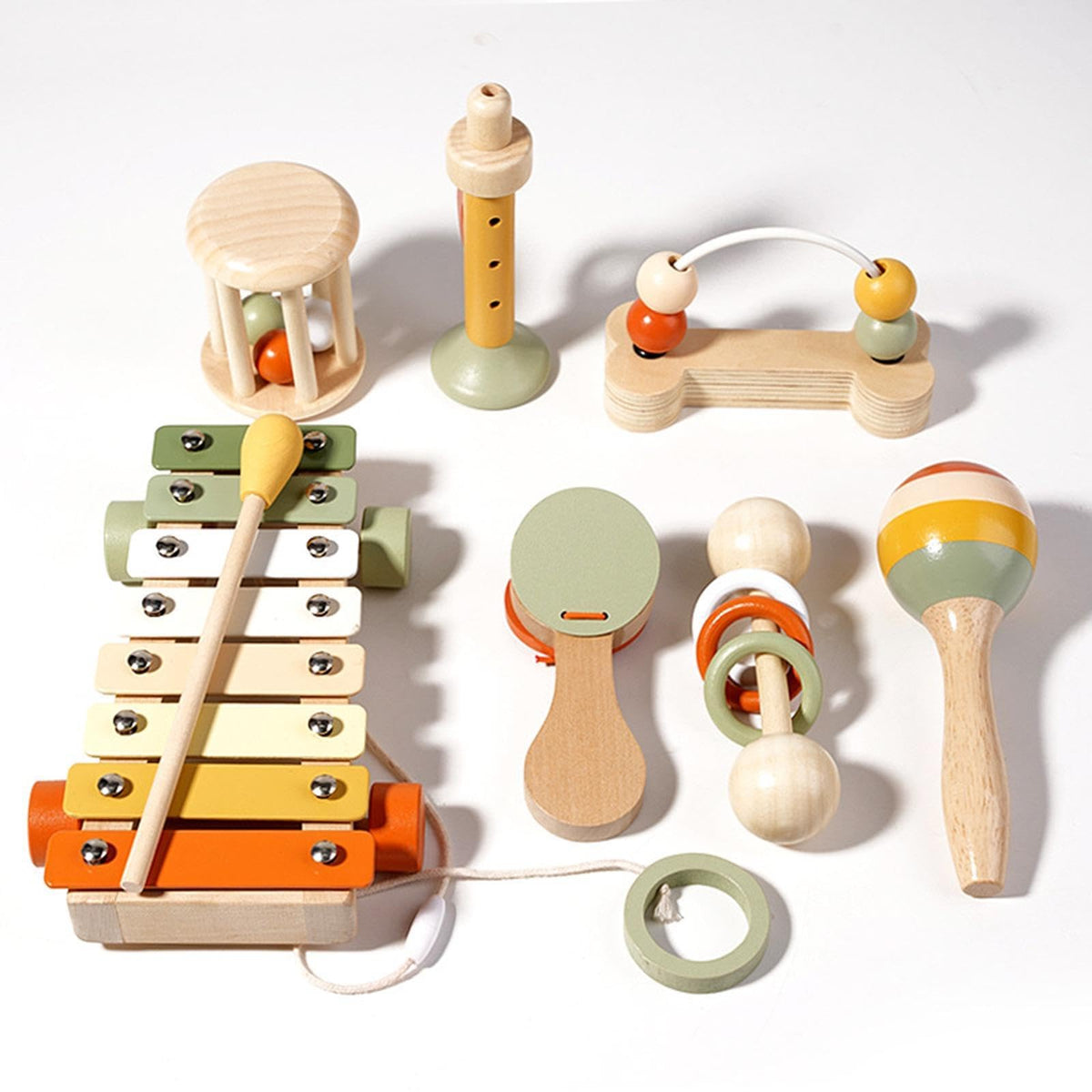Fashion My Day Kids Musical Instruments Set Sensory Toy For Party Toys Boys Girls Preschool