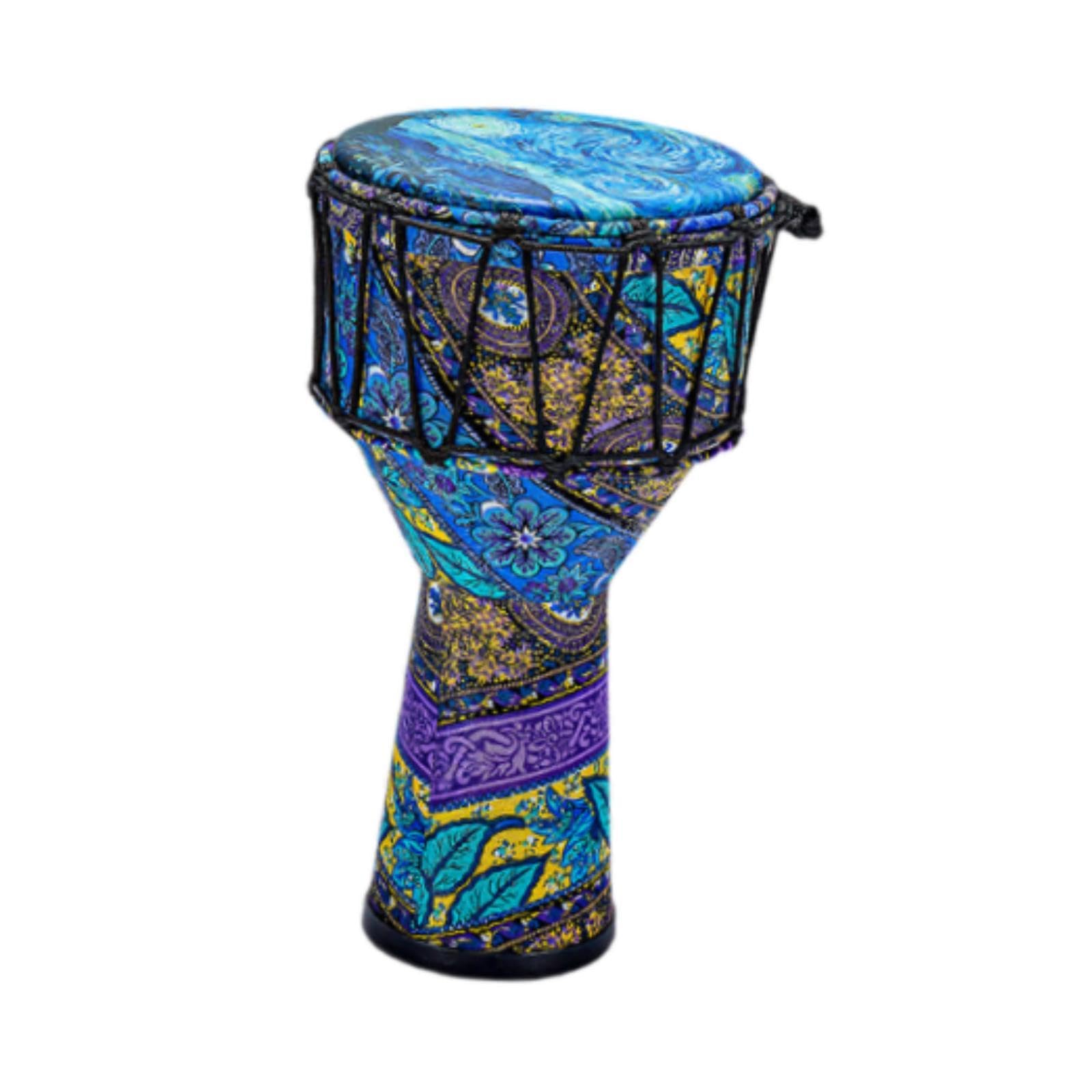 Secret Desire Djembe Drum Professional African Drum For Birthday Gifts Children Boys Girls Blue Leaf