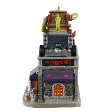 Lemax The Creature'S Custom Hot Rod Shop #05611