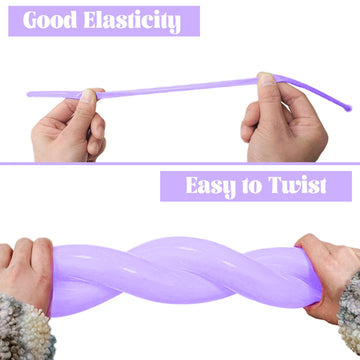260 Long Balloons 100 Pack Pastel Purple Twisting Animal Balloons Thickening Latex Modeling Long Magic Balloons For Animal Model