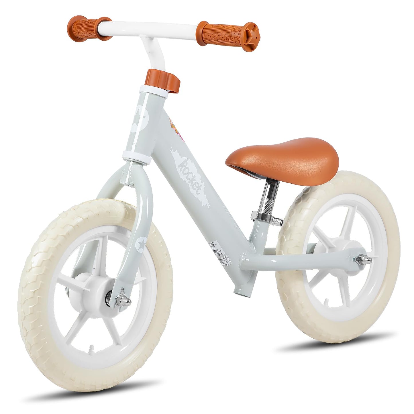 Joystar Toddler Balance Bike For 2 Year Old, Ages 18Months-3 Years Old Boys And Girls - 12 Inch Push Bike With Adjustable Handlebar And Seat, Lightweight Gift Bike