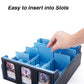 Venssu Card Dividers For Card Storage Box (Wathet, Divider)