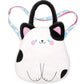 Catchcute Cat Plush Bag Kids Crossbody Bag For Kids, Plush Handbag Tote Bag With Adjustable Strap,Soft Plush Cat Stuffed Purse W