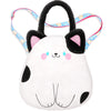 Catchcute Cat Plush Bag Kids Crossbody Bag For Kids, Plush Handbag Tote Bag With Adjustable Strap,Soft Plush Cat Stuffed Purse W