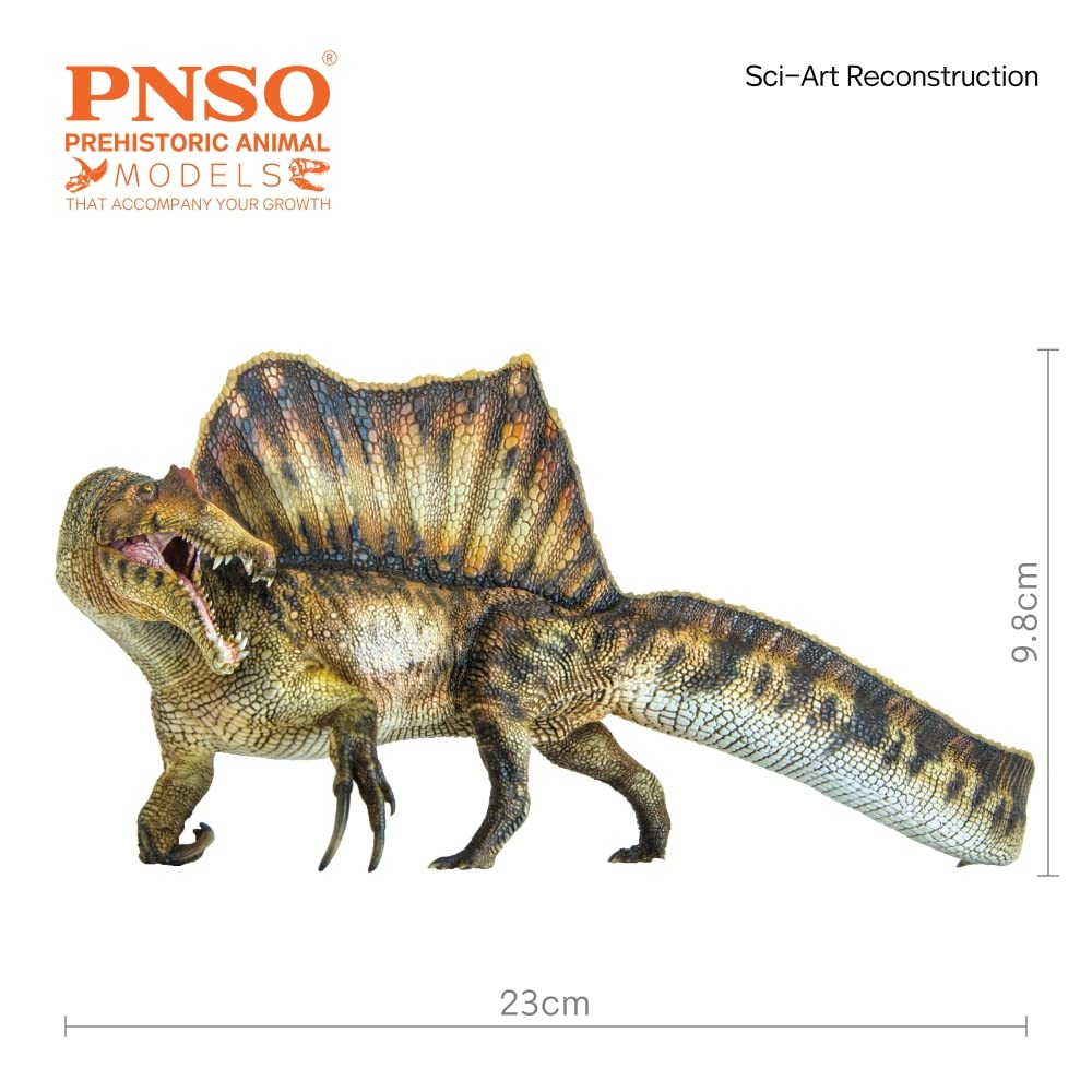 PNSO Prehistoric Dinosaur Model - 35 Essien The Spinosaurus, Realistic Design, Collectible Figure