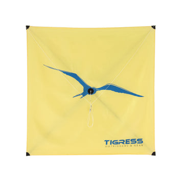 Tigress Fishing Kite, Sturdy Offshore Fishing Kite Constructed Of 100% Carbon Graphite, Includes Extra 5Th Spar, All Purpose Kit