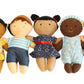 Making Believe Diversity Buddies Plush Diversity Dolls - Multicultural Dolls For Kids | Multicultural Baby Dolls, Different Races Dolls, Multi-Ethnic Multiracial Dolls | Daycare Toys - 8' - Set Of 5
