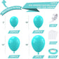 Nisocy Teal Latex Balloons Arch Kit, 102Pcs 18In 12In 10In 5In Turquoise Arch Garland For Birthday Baby Shower Mermaid Unicorn U