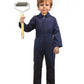 Vzqi Kids Coveralls For Boys Navy Coveralls Mechanic Suit Halloween Lightweight Coveralls Jumpsuit