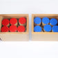 Yhzan New Montessori Sensorial Auditory Material Sound Bottles - Sound Cylinders Sound Boxes Kids Educational Toys