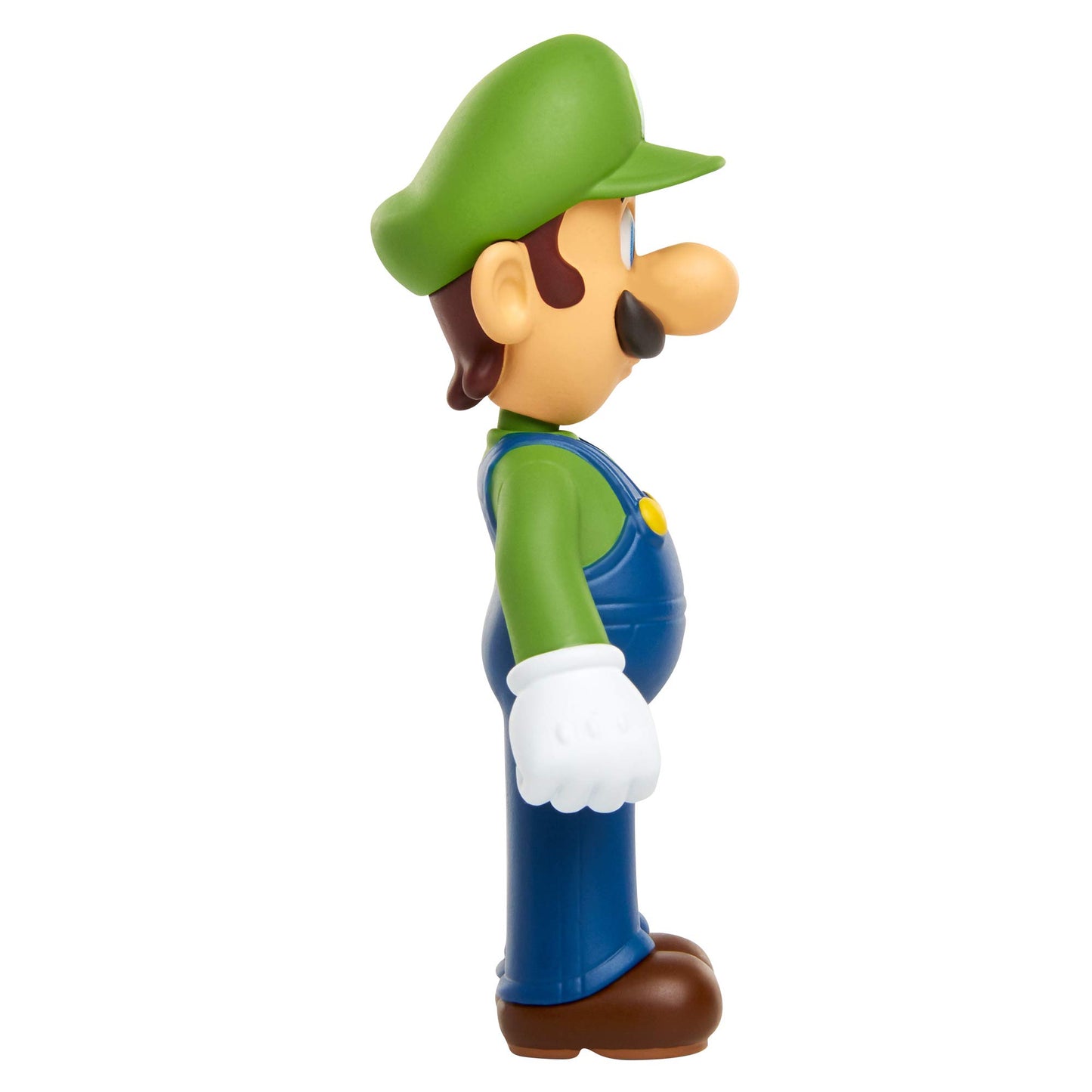 Super Mario Luigi Action Figure 2.5 Inch Collectible Toy - Green Plastic Model 401304