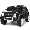Costzon Ride on Car, Licensed Mercedes-Benz Maybach, 12V Battery Powered Vehicle Toy w/ 2 Motors, Remote Control, 3 Speeds, Ligh