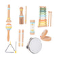 Enakshi Baby Musical Instruments Set Wooden Percussion Instruments Toy For Kids Gift 9Pcs|Toys & Hobbies | Educational | Music &