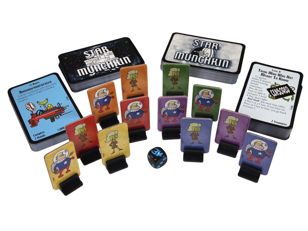 Steve Jackson Games Star Munchkin Deluxe Card Game, 10.5 x 2 x 10.5 inches, Cardboard Material