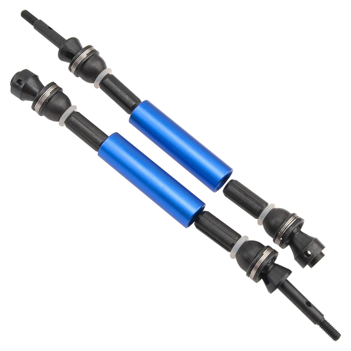 2Pcs ShareGoo Rear CVD Steel Drive Shaft Transmission Axle Compatible with Horizon Ecx 1/10 2WD Ruckus Axe Brutus Circuit Crush