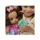 Baby Alive Fruity Sips Doll, Lemon, Toys For 3 Year Old Girls, 12-Inch Baby Doll Set, Drinks & Wets, Pretend Juicer, Kids 3 And Up, Brown Hair