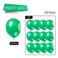 PartyWoo 12 Inch Pearl Green Balloons, 50 pcs Rubber Clover Green Balloons for Party Decorations, Birthday & Wedding Decor