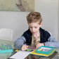 Tiger Tribe Coloring Set - Beach - Take Along Travel Art Kit - All Supplies Included - Easy Clean Up And Storage - Ages 3+ - 60640