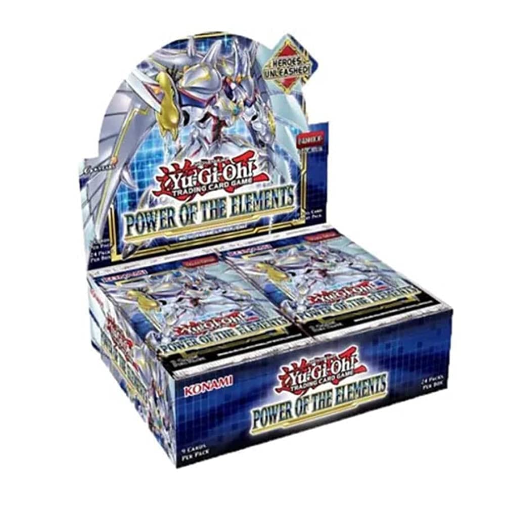 Yugioh Trading Card Game Power Of The Elements Booster Box [Unlimited]