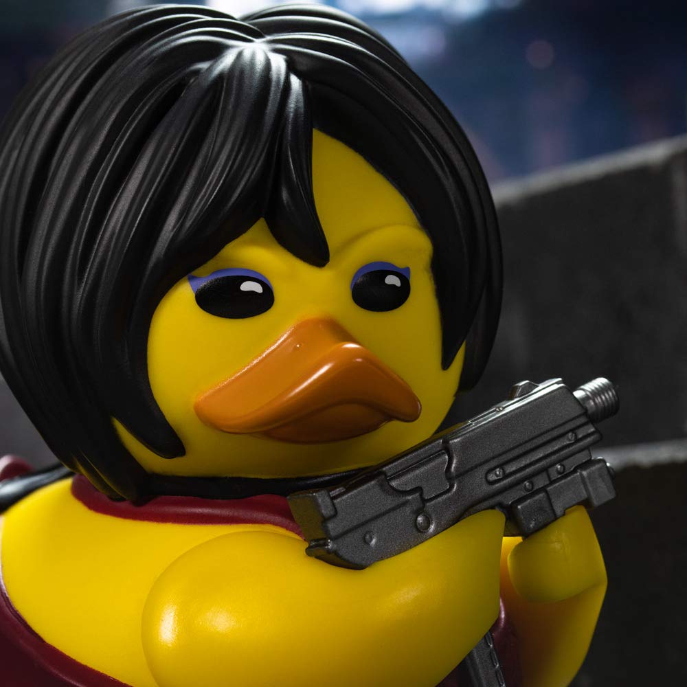 TUBBZ Ada Wong Vinyl Rubber Duck Figure - 3.54 Inch Horror Collectible - Official Resident Evil Merchandise - Nylon, Ada Wong (Bathtub)