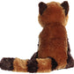 Aurora® Adorable Flopsie™ Lesser Panda Stuffed Animal - Playful Ease - Timeless Companions - Brown 12 Inches