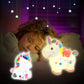 Gwahsa 2 Pcs Arts And Crafts Supplies Painting Kit For Kids Ages 4-8 8-12, Paint Your Own Piggy Bank Night Light Craft Kits For