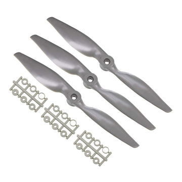 Top-Vigor 3Pcs Cw Rc Propellers 9045 9 X 4.5 Inch 2-Vane Rc Vehicle Propellers Replacement For Rc Airplane With Adapter Rings Ny