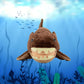 Tiny Heart Simulation Stingray Soft Stuffed Plush Toy 19' Long, Stuffed Animal Plush Toy Cute Realistic Stingray Plush Toy Children'S