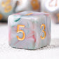 Role Playing Dice Set - 16mm Polyhedral DND Dice in Mixed Colors (Red, Dark Green, Light Green) - Perfect for Dungeons and Drago