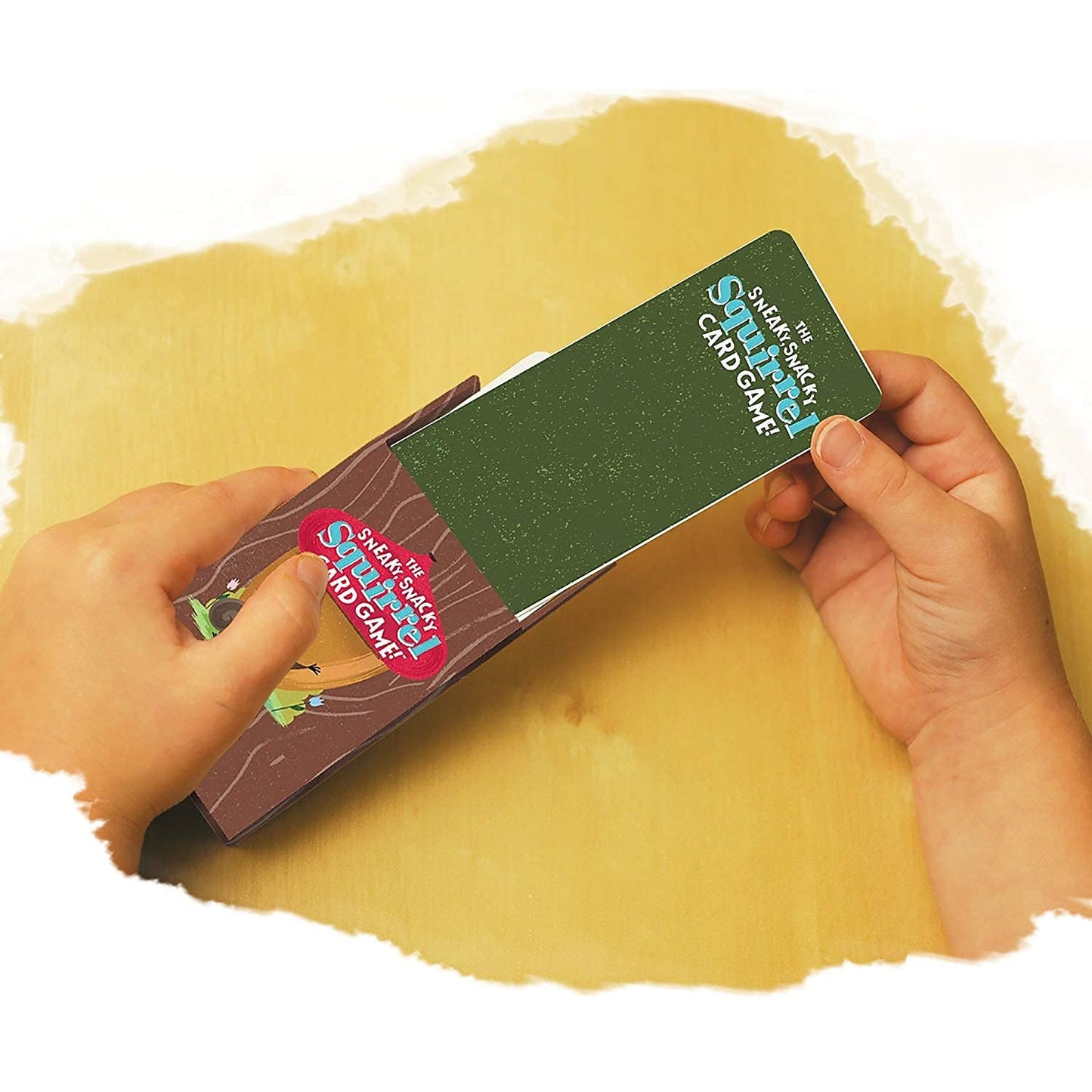Educational Insights Sneaky Snacky Squirrel Card Game, Brown, Model EI-3404, Cardstock Material