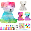 Hapmars Paint Your Own Dog Lamp Kit 2Pcs, Diy Dog Art Craft Painting Kits For Girls Boys Kid Age 4 5 6 7 8 9 10 11 12+, Art Supp