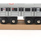 Muni Pals Munipals New York City Subway Wooden Railway (A Division/Irt) 3 Train/7 Avenue Express–Child Safe And Tested Wood Toy Train