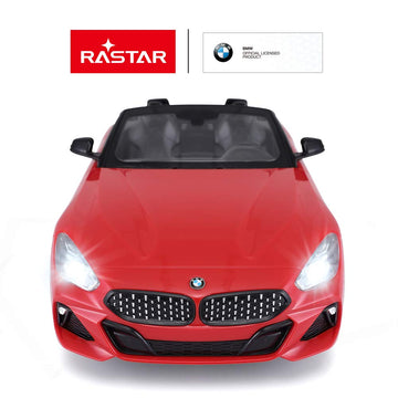 RASTAR BMW RC Car, 1/14 Scale BMW Z4 Roadster New Version Remote Control Car, Convertible Toy Car - Red / 2.4Ghz