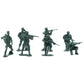 Entervending Army Men Action Figures - 2    Small Soldiers For Boys - 25 Pcs Green Army Soldier Toy Playset - Military Toys - Ar