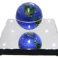 PowerTRC Levitation Globe TG13G - Colorful Plastic Floating Globe, Unique Home Decor