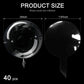 Sumind 40 Pieces Transparent Bubble Bobo Balloons - 20 Inches Rubber Balloons for Christmas, Wedding, and Birthday Party Decorations