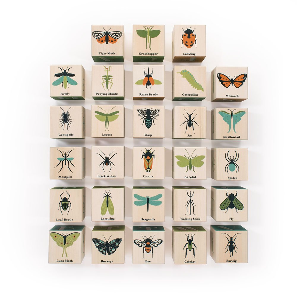 Uncle Goose Bug Blocks - Made In The Usa