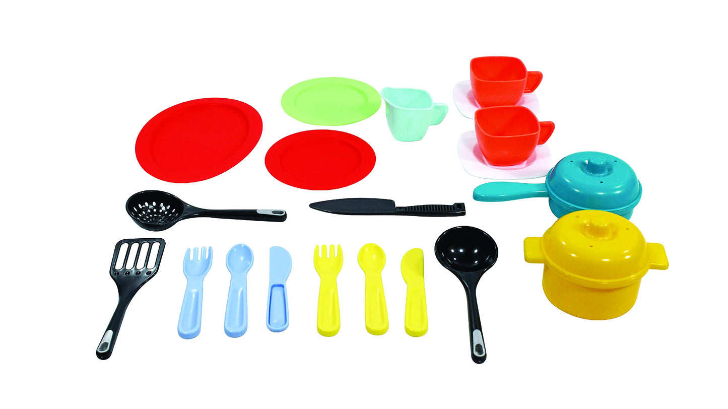 Nothing But Fun Toys My First Dinner Ware Set Designed for Children Ages 2+ Years,Multi
