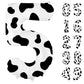 40 Inch Cow Print Balloon, Number 5 Balloons Cow Balloons For 5St Birthday Decoration, Large Cow Number Balloons For Western Par