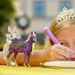 Schleich Bayala, Unicorn Gifts For Girls And Boys, Star Unicorn Pegasus Toy Figure, Purple And Gold, Ages 5+