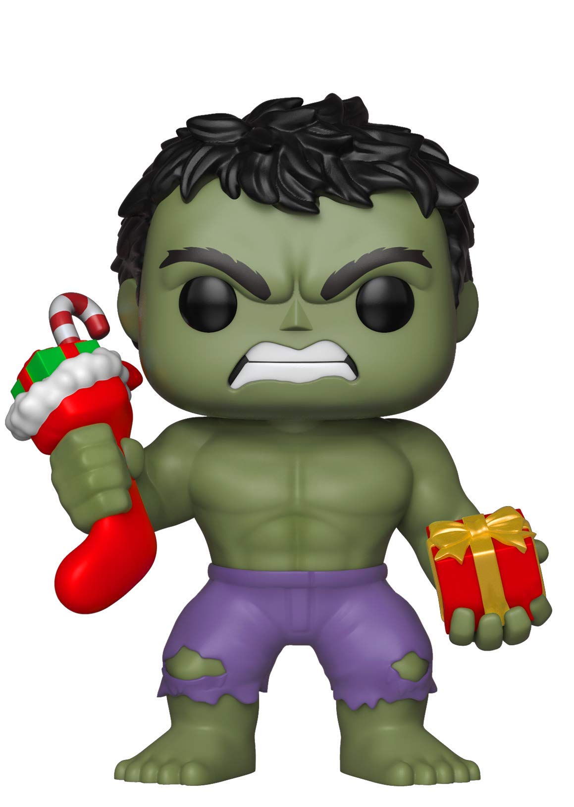 Funko Pop Marvel Holiday Hulk Collectible Figure, Vinyl, Multicolor, Model 33984