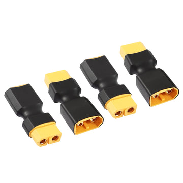 RIIEYOCA XT60 Male to Female Connector no Wire Adapter,XT60 Connector Adapter for RC FPV Car Plane Drone LiPo Battery etc XT60 P