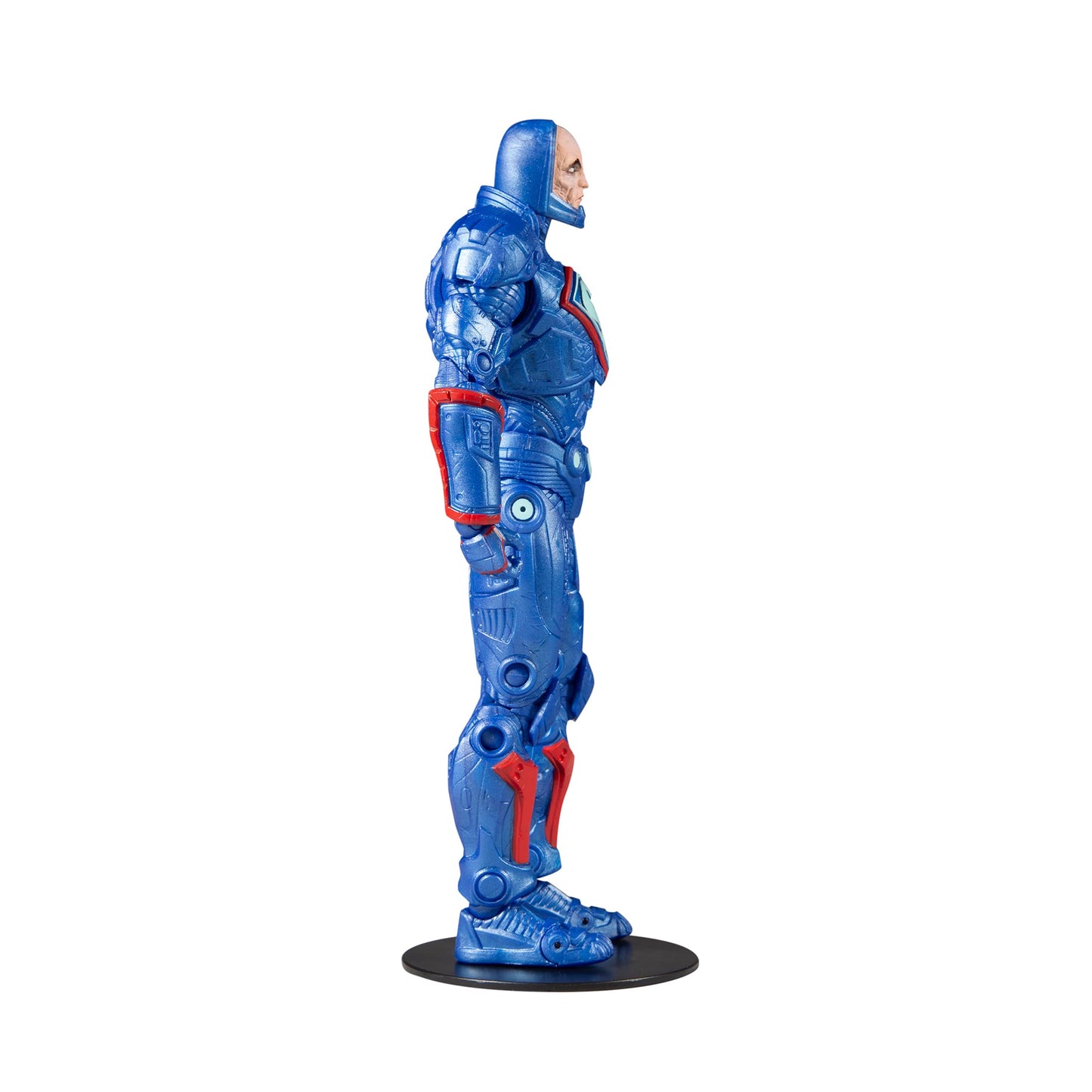 Mcfarlane Toys Dc Multiverse Lex Luthor In Blue Power Suit 7' Action Figure With Throne & Accessories